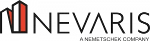 Nevaris_Logo_positiv_250x120_PantoneBrightRed